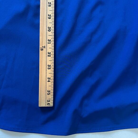 Calvin Klein Blue A-Line Dress Size 4 - Picture 12 of 13